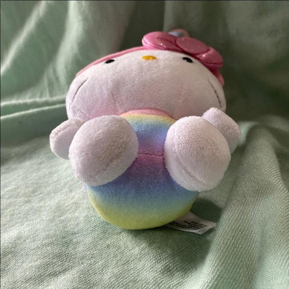 Hello Kitty Plush Rainbow Bunny - Picture 7 of 10